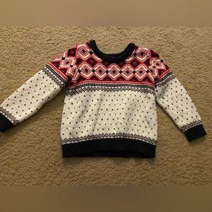 Janie & Jack Fair isle sweater